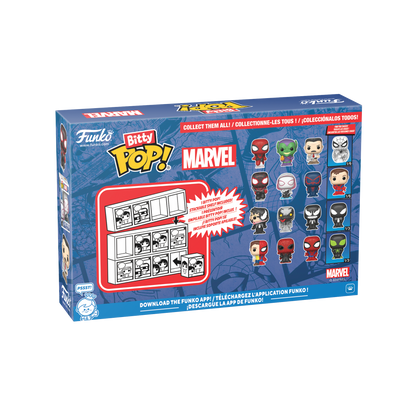 Funko Bitty Pop! Marvel Spider-Man: 4 Pack Series 3 - KOODOO