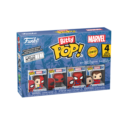 Funko Bitty Pop! Marvel Spider-Man: 4 Pack Series 4 - KOODOO