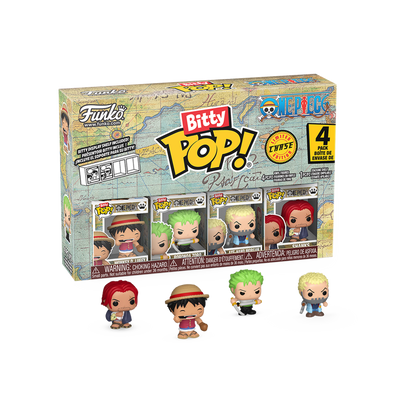 Funko Bitty Pop! One Piece: Series 1 - 4 Pack - KOODOO