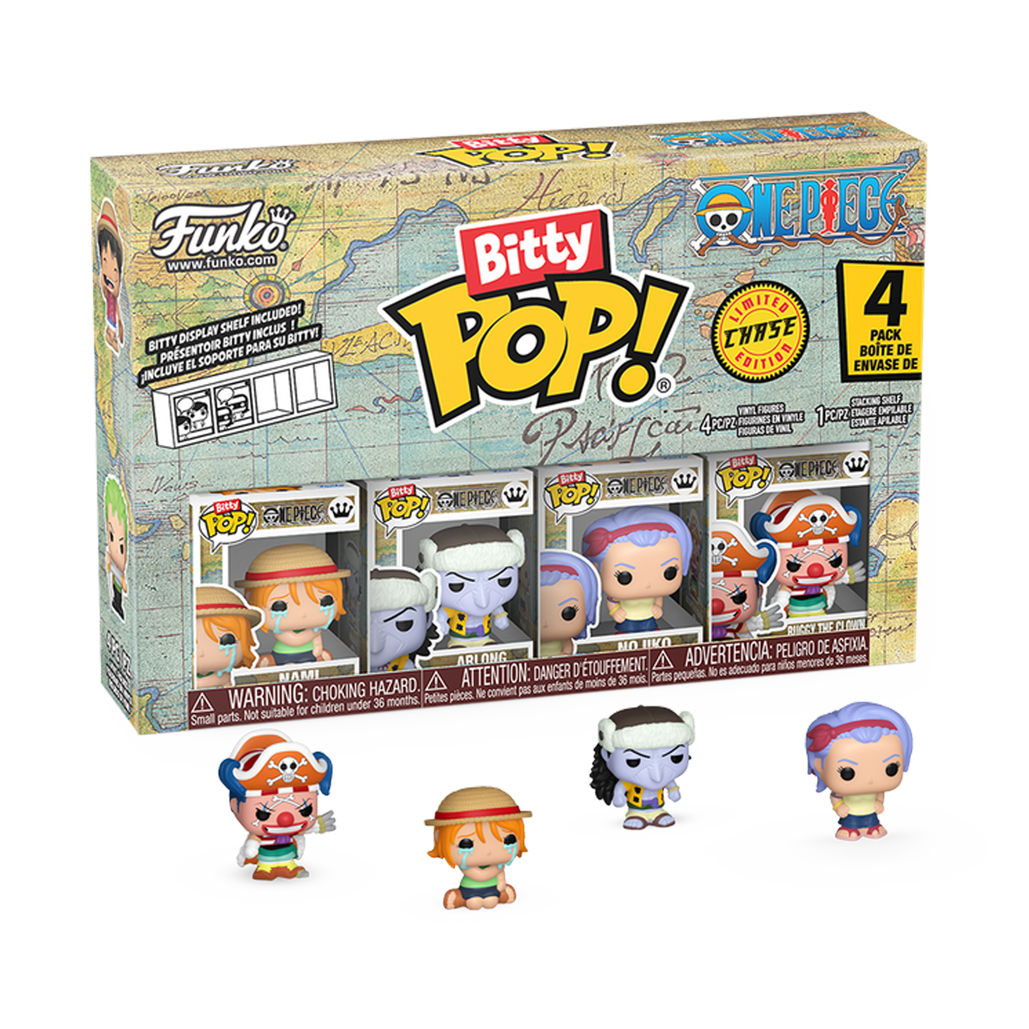 Funko Bitty Pop! One Piece: Series 2 - 4 Pack - KOODOO