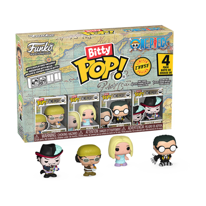 Funko Bitty Pop! One Piece: Series 4 - 4 Pack - KOODOO