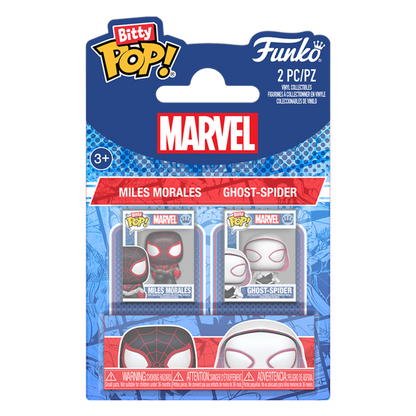 Funko Bitty Pop! Marvel: Miles Morales & Ghost- Spider - 2 Pack - KOODOO
