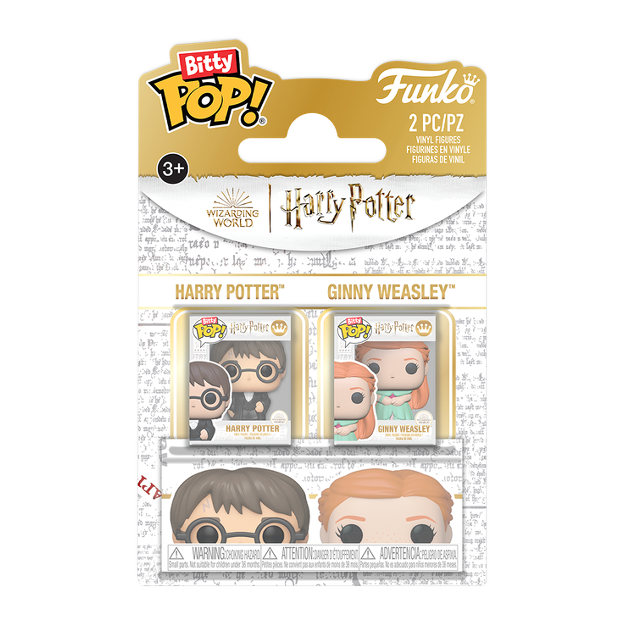 Funko Bitty Pop! Harry Potter: Harry Potter & Ginny Weasley - 2 Pack - KOODOO
