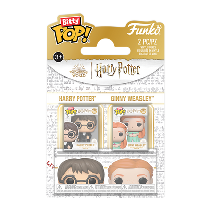 Funko Bitty Pop! Harry Potter: Harry Potter & Ginny Weasley - 2 Pack - KOODOO