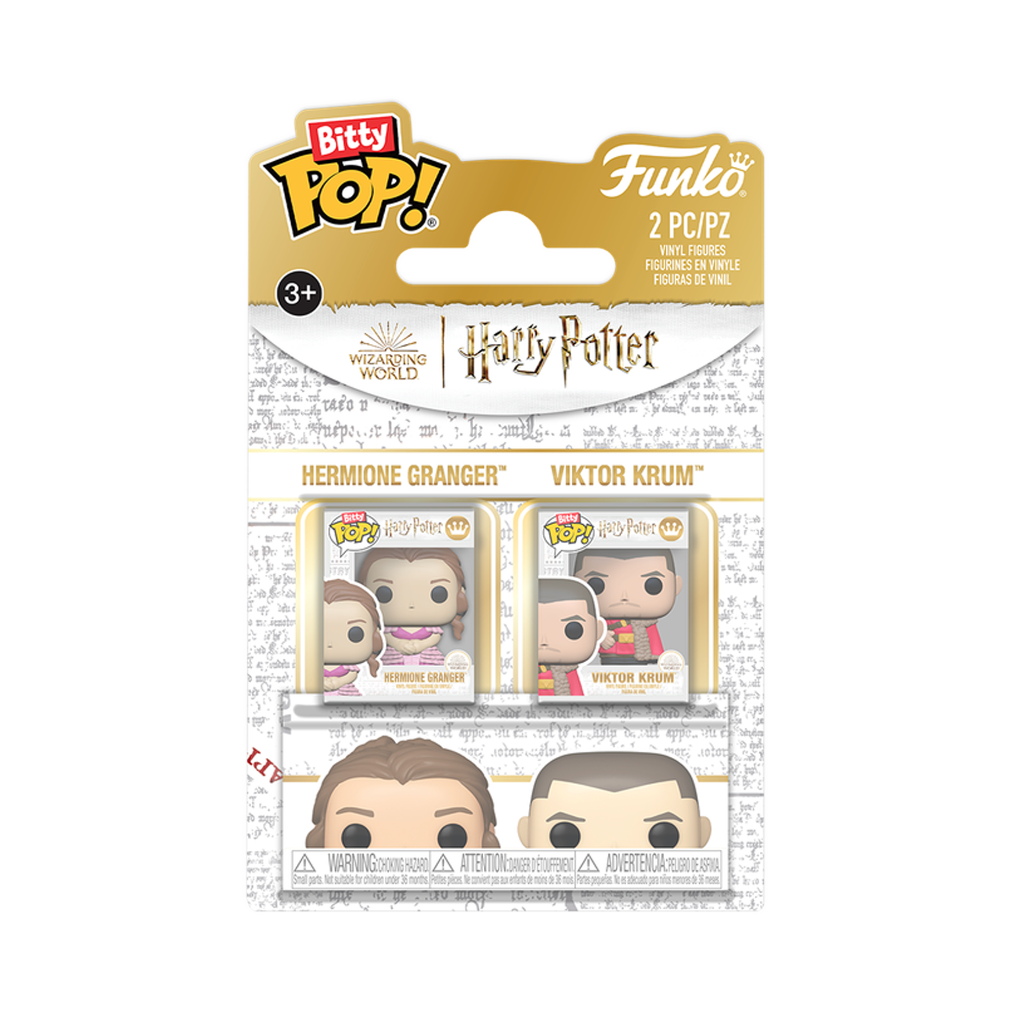 Funko Bitty Pop! Harry Potter: Hermione Granger & Viktor Krum - 2 Pack - KOODOO