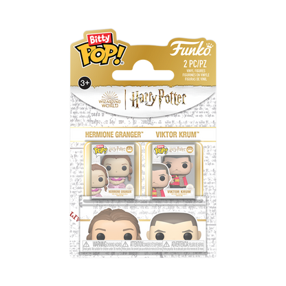 Funko Bitty Pop! Harry Potter: Hermione Granger & Viktor Krum - 2 Pack - KOODOO