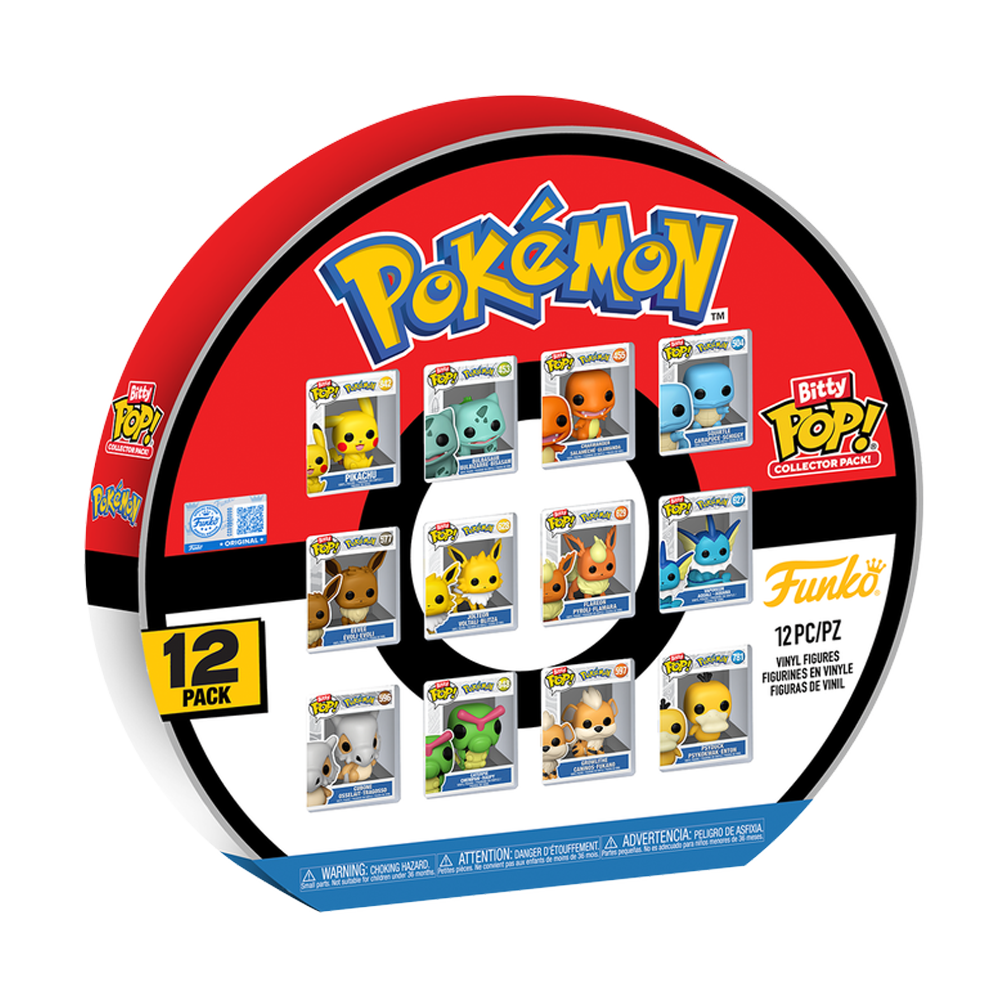 Funko Bitty Pop! Collector Pack: Pokemon - 12 Pack - KOODOO 