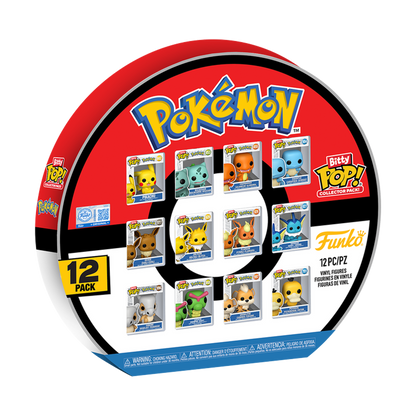 Funko Bitty Pop! Collector Pack: Pokemon - 12 Pack - KOODOO 