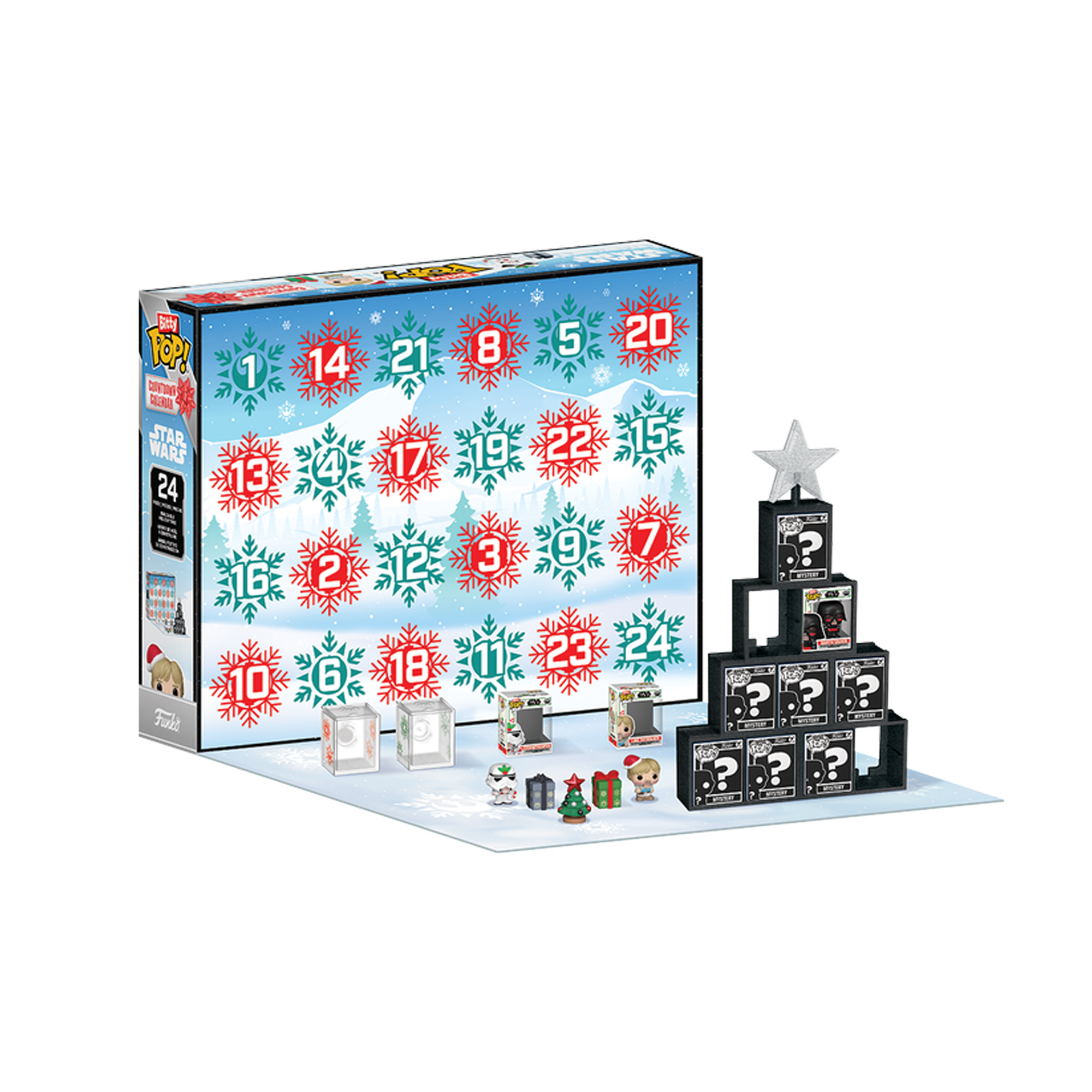 Funko Bitty Pop! Countdown Calendar: Star Wars Advent Calendar - KOODOO
