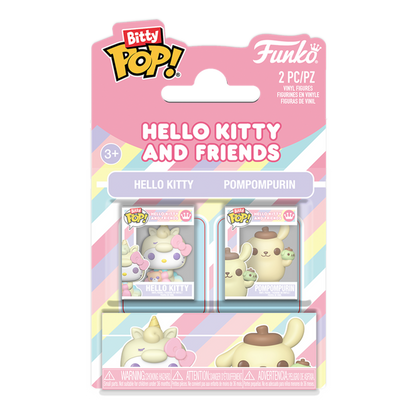 Funko Bitty Pop! Sanrio: Hello Kitty And Friends - Hello Kitty & Pompompurin - 2 Pack - KOODOO