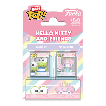 Funko Bitty Pop! Sanrio: Hello Kitty And Friends - Keroppi & My Melody - 2 Pack - KOODOO