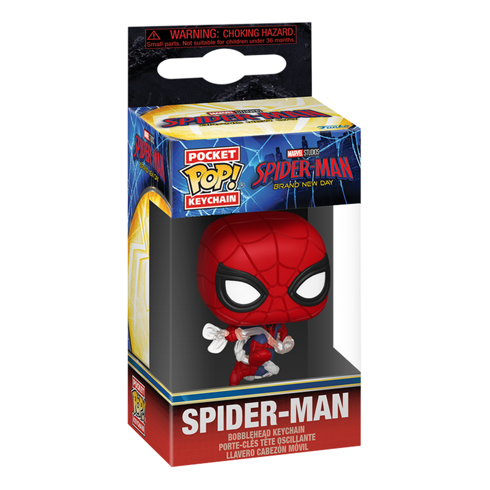 Funko Pocket Pop! Keychain - Spider-Man Brand New Day - Spider-Man - KOODOO