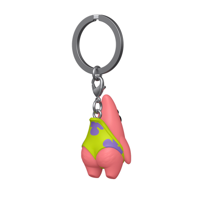 Funko Pocket Pop! Keychain - Nickelodeon SpongeBob SquarePants - Patrick with Wedgie - KOODOO
