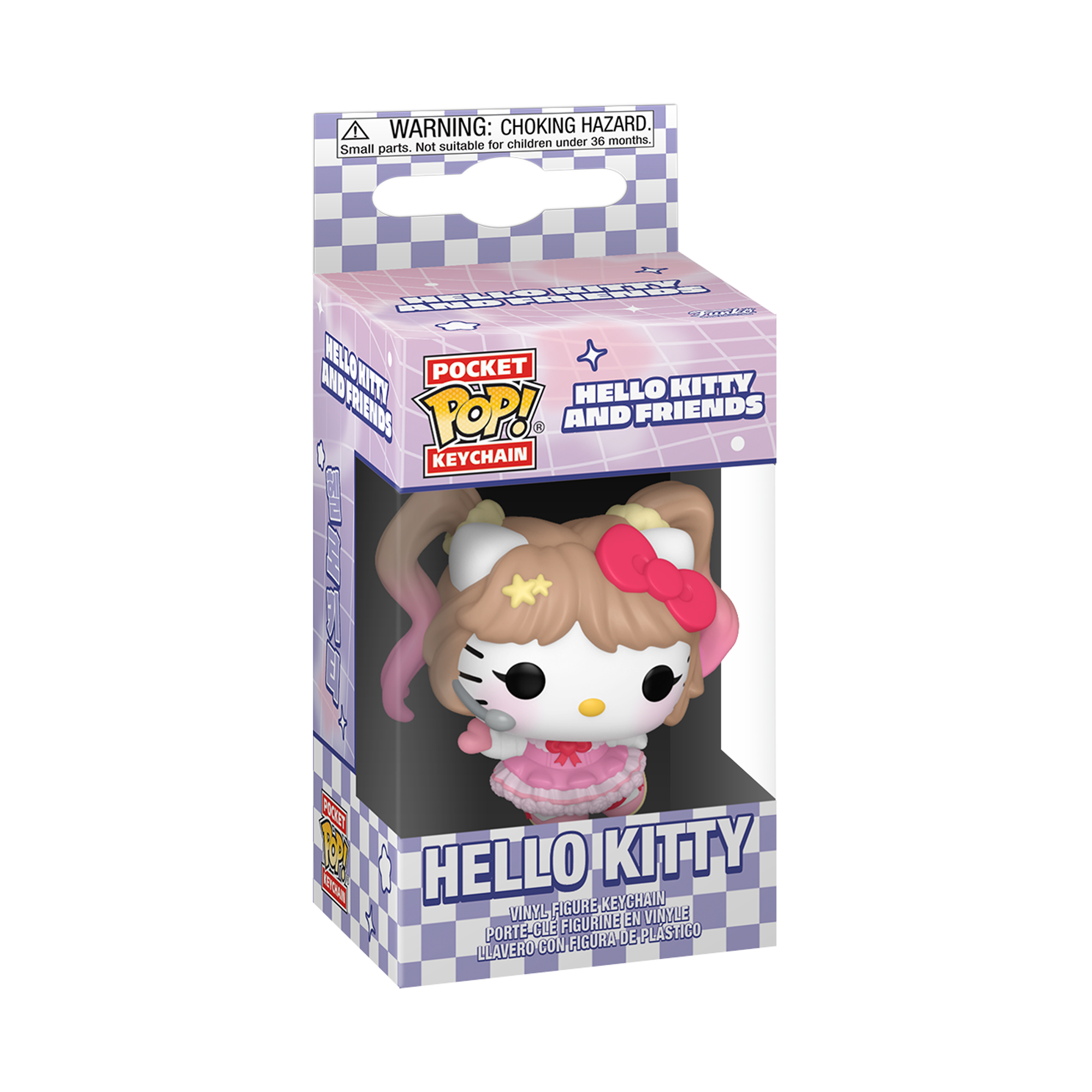 Funko Pocket Pop! Keychain - Hello Kitty and Friends - Hello Kitty (K-Pop Outfit) - KOODOO