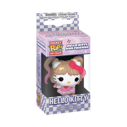Funko Pocket Pop! Keychain - Hello Kitty and Friends - Hello Kitty (K-Pop Outfit) - KOODOO