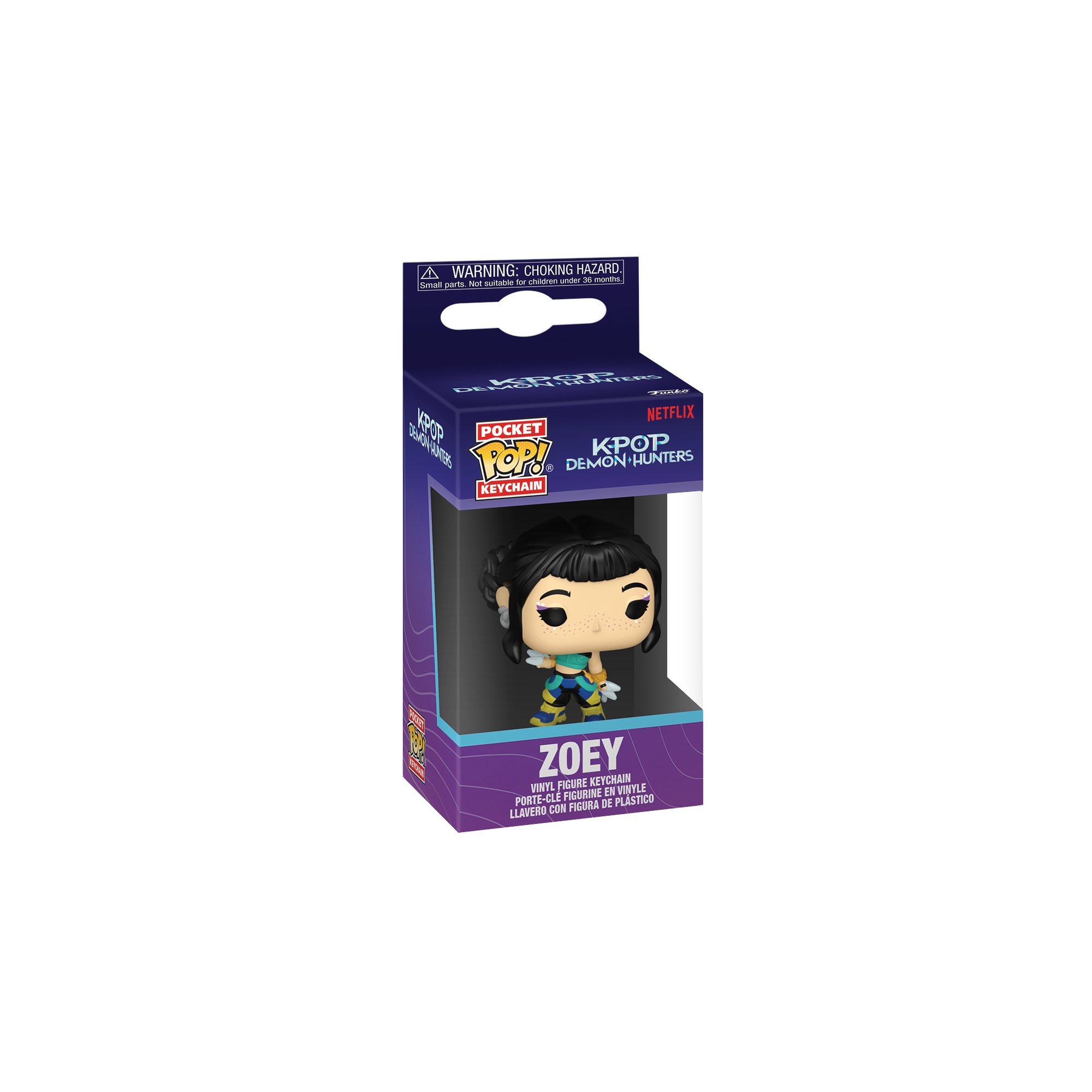 Funko Pocket Pop! Keychain - K-Pop Demon Hunters - Zoey - KOODOO