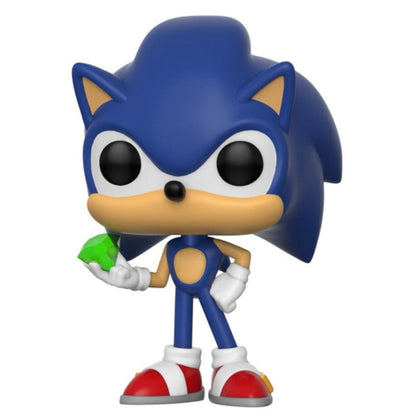 Funko Pop! Games: Sonic The Hedgehog - Sonic With Emerald - KOODOO