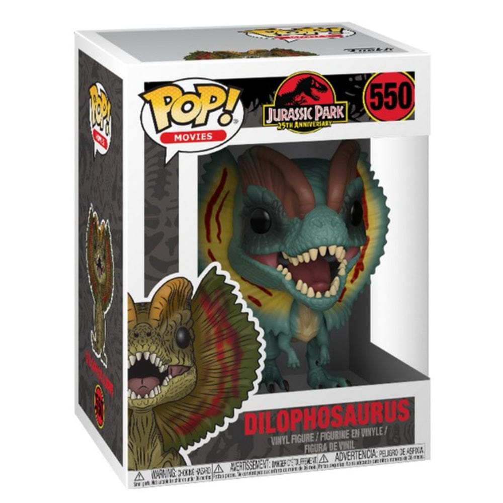 Funko Pop! Movies: Jurassic Park 25th Anniversary - Dilophosaurus - KOODOO