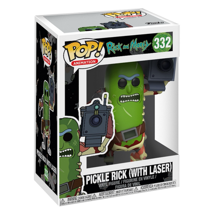 Funko Pop! Animation: Rick & Morty - Pickle Rick with Laser - KOODOO