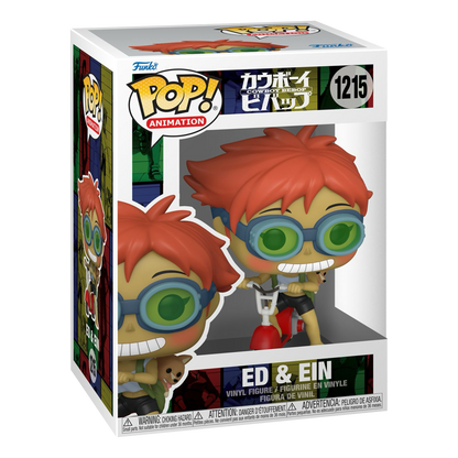 Funko Pop! Animation: Cowboy Bebop: Ed & Ein on Scooter - KOODOO