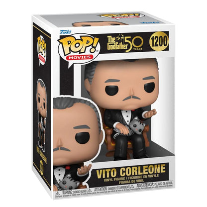 Funko Pop! Movies: The Godfather 50 Years - Vito Corleone With Cat - KOODOO