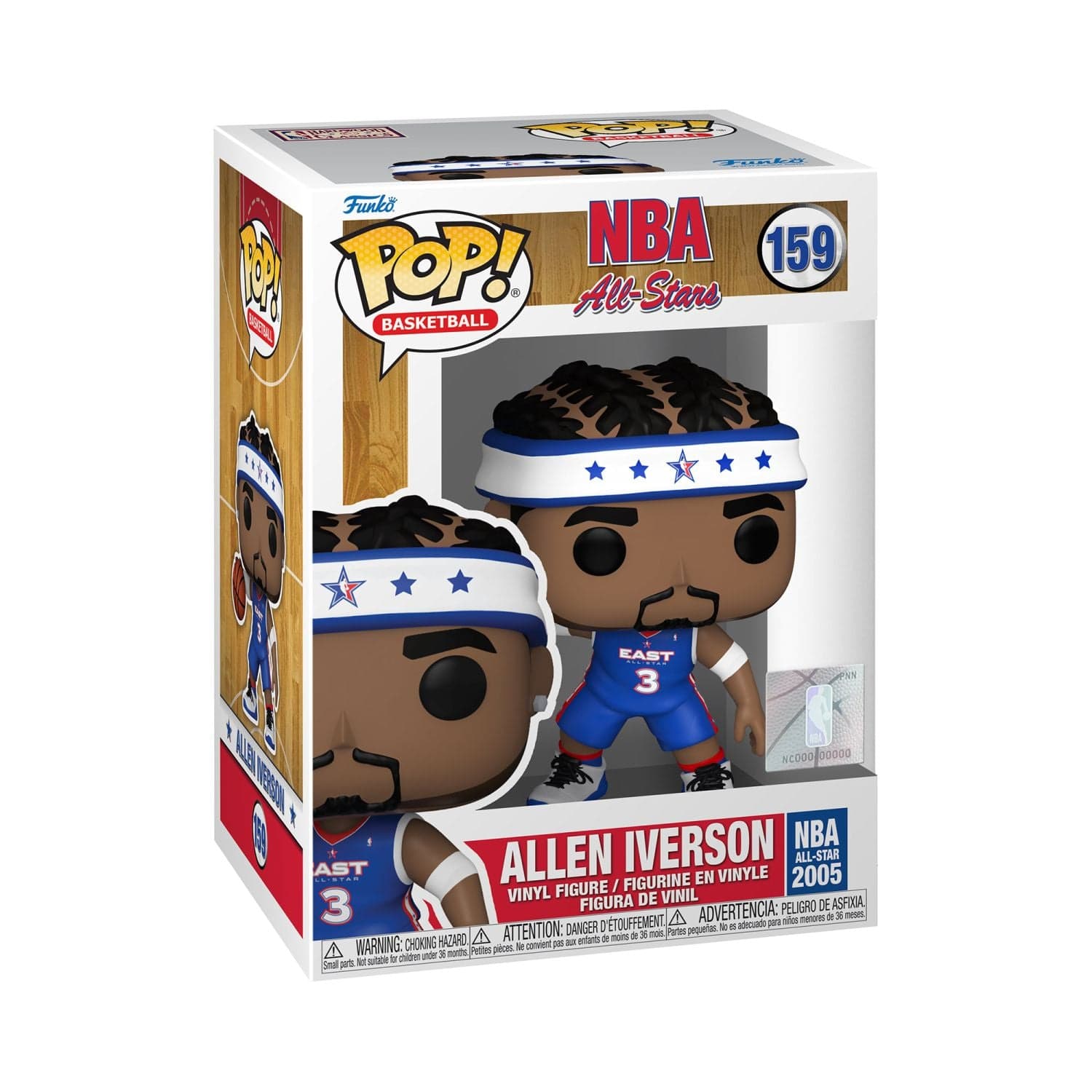 Funko Pop! Basketball: NBA All Stars - Allen Iverson (2005) - KOODOO