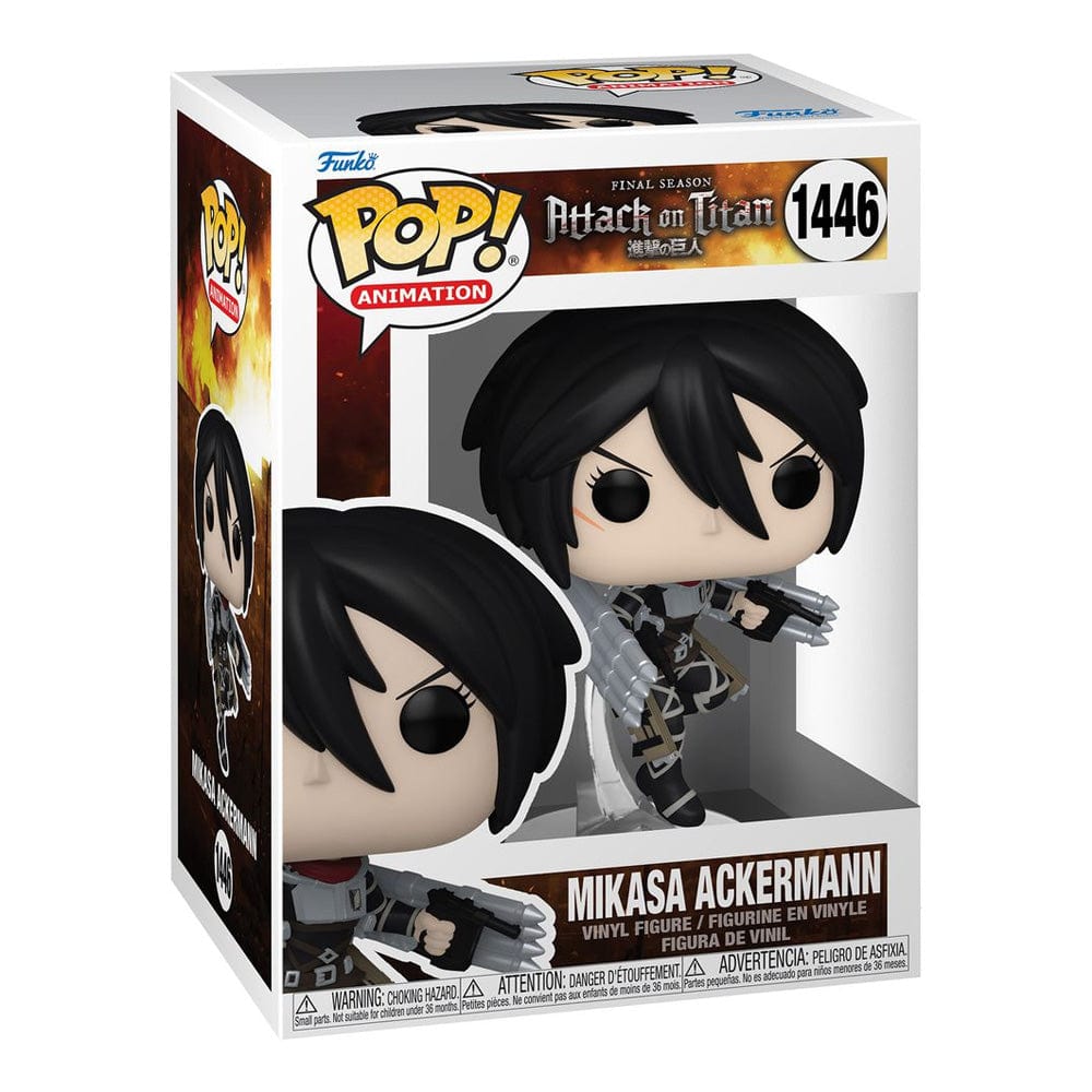 Funko Pop! Animation: Final Season Attack On Titan - Mikasa Ackermann - KOODOO