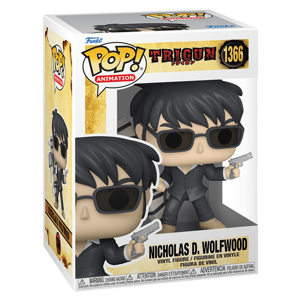 Funko Pop! Animation: Trigun - Nicholas D. Wolfwood - KOODOO