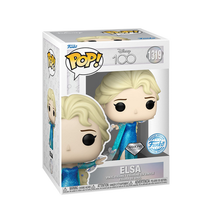 Funko Pop! Disney 100 : Elsa (Diamond Collection - Special Edition) - KOODOO