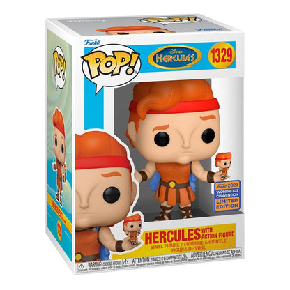 Funko Pop! Disney: Hercules - Hercules with Action Figure (Limited Edition) - KOODOO