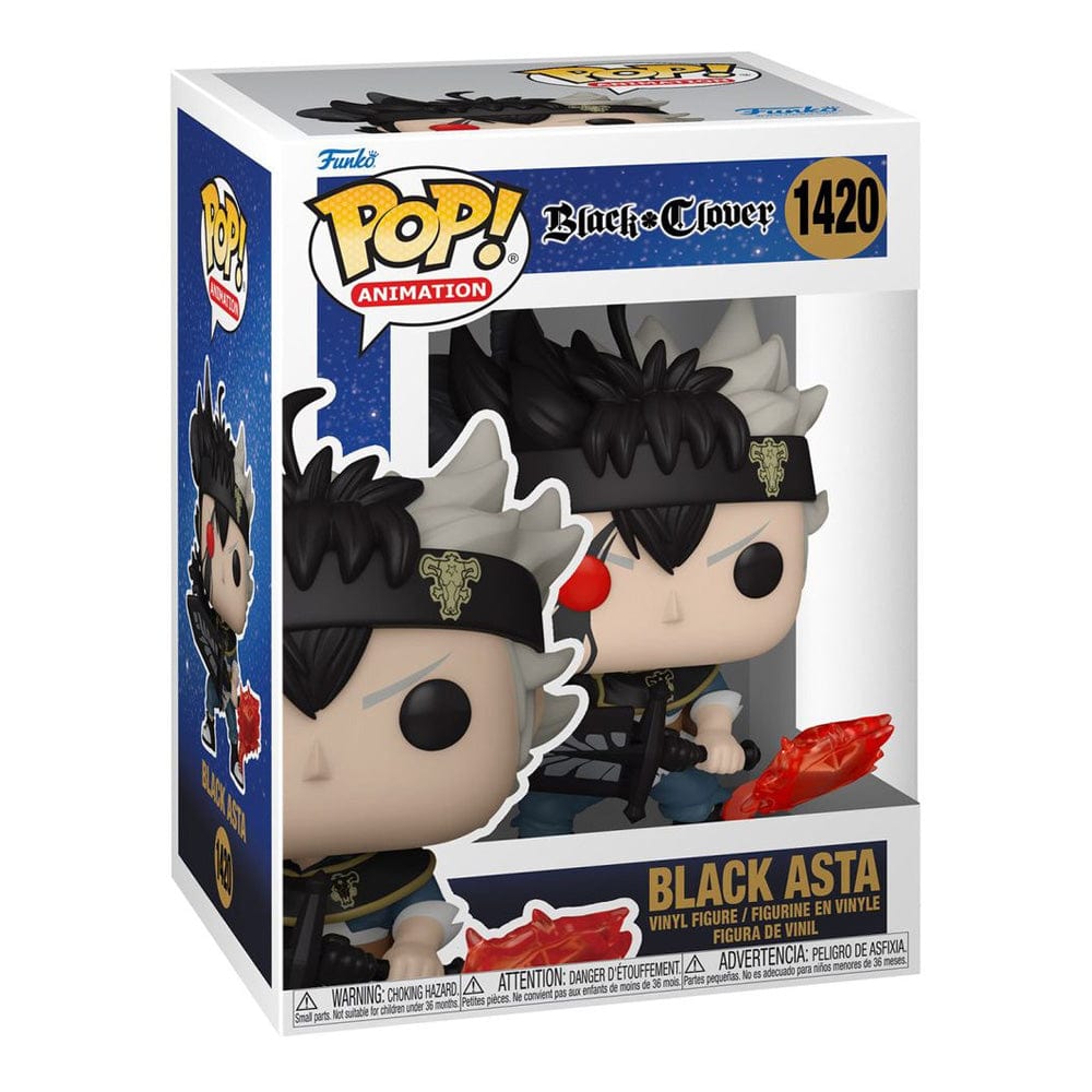 Funko Pop! Animation: Black Clover - Black Asta - KOODOO