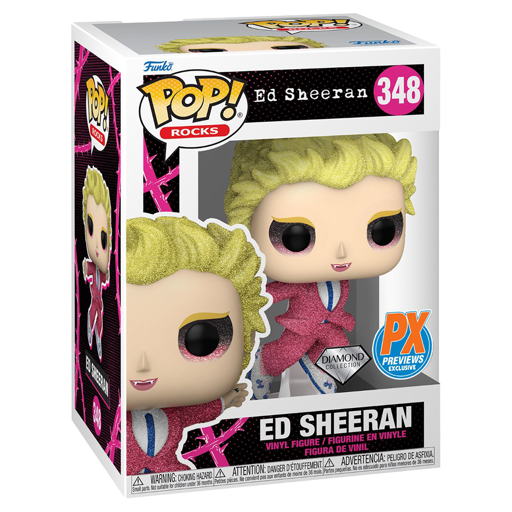 Funko Pop! Rocks: Ed Sheeran - Ed Sheeran Bad Habits (Diamond Collection - Special Edition) - KOODOO