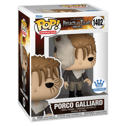 Funko Pop! Animation: Attack on Titan – Porco Galliard (Special Edition) - KOODOO