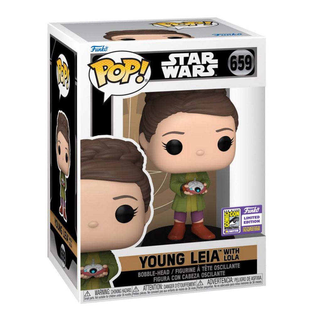 Funko Pop! Star Wars: Young Leia with Lola (Limited Edition) - KOODOO