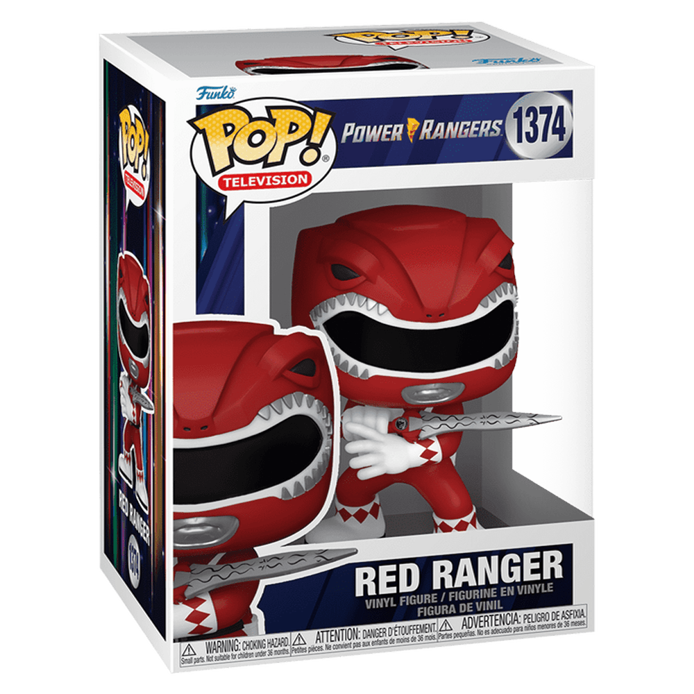 Funko Pop! Television: Power Rangers - Red Ranger - KOODOO