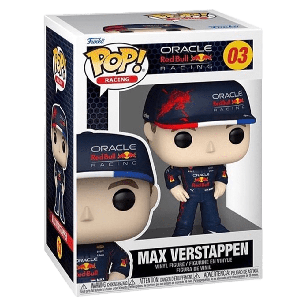 Funko Pop! Racing: Formula One – Oracle Red Bull Racing – Max Verstappen - KOODOO