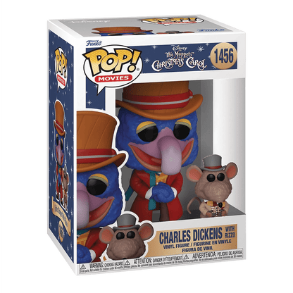 Funko Pop! Movies: The Muppet Christmas Carol - Charles Dickens With Rizzo - KOODOO