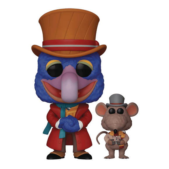 Funko Pop! Movies: The Muppet Christmas Carol - Charles Dickens With Rizzo - KOODOO