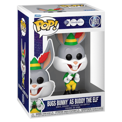 Funko Pop! WB100 Celebrating Every Story: Bugs Bunny As Buddy The Elf - KOODOO