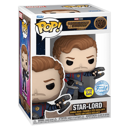 Funko Pop! Guardians of the Galaxy 3: Star Lord (Glow in the Dark - Special Edition) - KOODOO