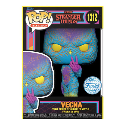 Funko Pop! Television: Netflix Stranger Things - Vecna (Black Light - Special Edition) - KOODOO