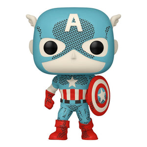 Funko Pop! Disney 100 Retro Reimagined - Captain America (Special Edition) - KOODOO