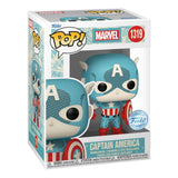 Funko Pop! Disney 100 Retro Reimagined - Captain America (Special Edition) - KOODOO