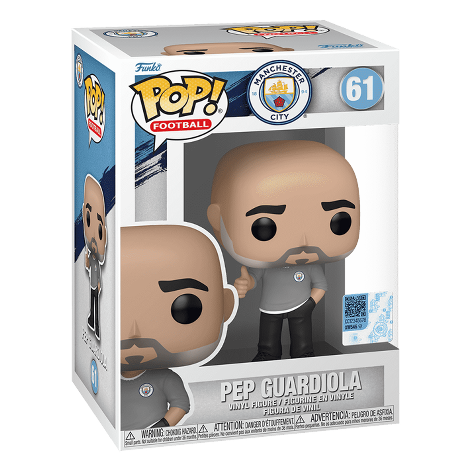 Funko Pop! Football: Manchester City - Pep Guardiola - KOODOO