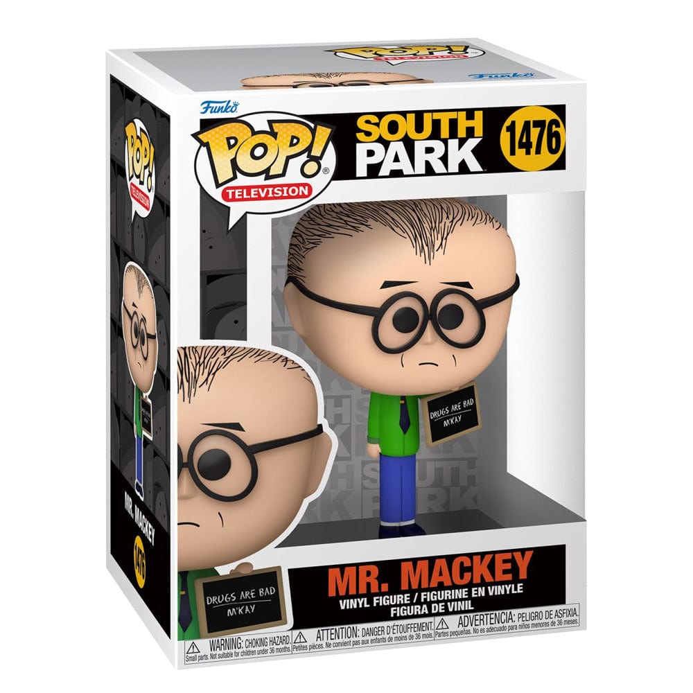 Funko Pop! Television: South Park - Mr. Mackey with Sign - KOODOO