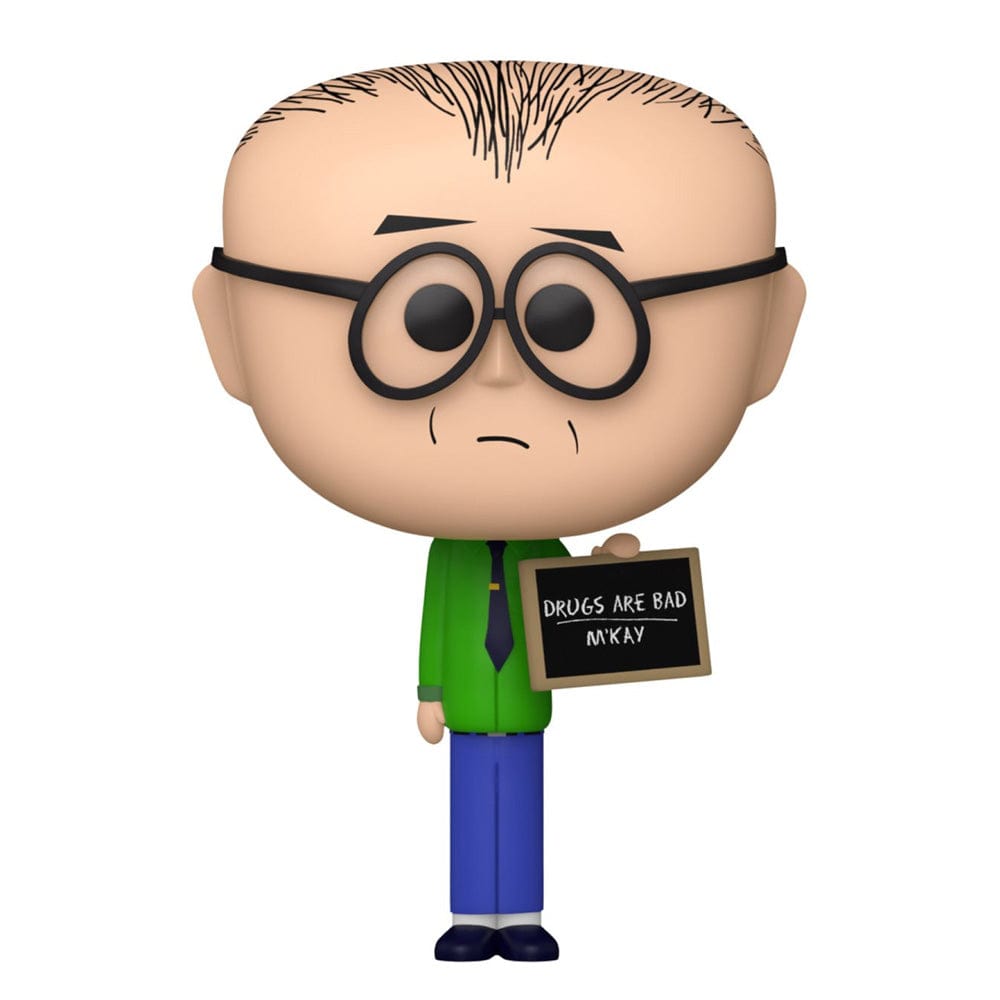 Funko Pop! Television: South Park - Mr. Mackey with Sign - KOODOO