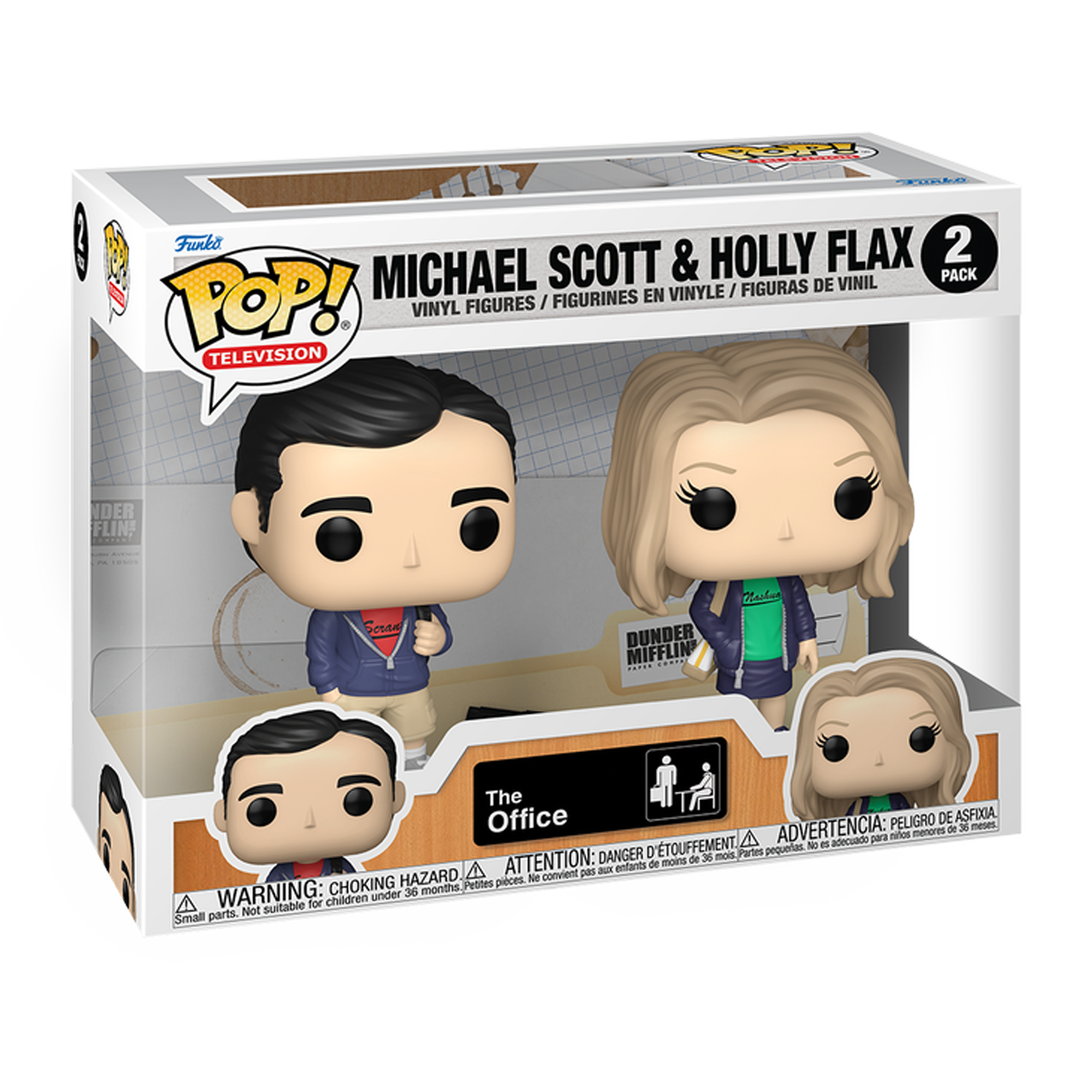 Funko Pop! Television: The Office - Michael Scott & Holly Flax - 2 Pack - KOODOO