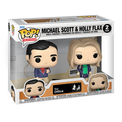 Funko Pop! Television: The Office - Michael Scott & Holly Flax - 2 Pack - KOODOO