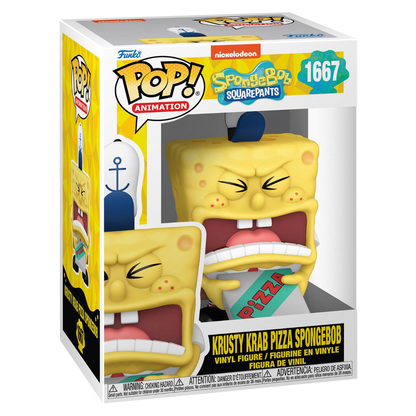 Funko Pop! Animation: SpongeBob Square Pants - Krusty Krab Pizza SpongeBob - KOODOO