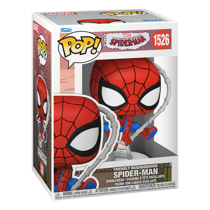 Funko Pop! Marvel : Your Friendly Neighborhood Spider-Man - Spider-Man | KOODOO